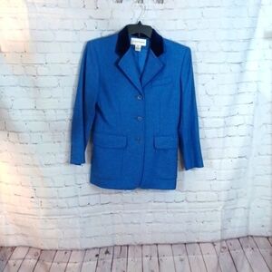 EVAN Picone Womans ‎ 100%Lambs Wool Blazer sz4